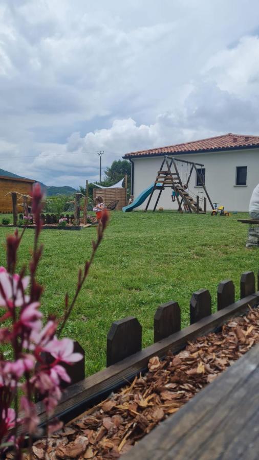 Villa Jacuzzi, Terrain De Petanque Et Aire De Jeux Vue Sur Les Pyrenees Seilhan Exterior foto